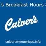 Culver’s Breakfast & hours