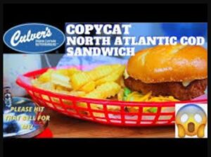 Culvers Cod Real Fish