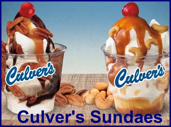 Culver's Sundaes Menu 2024 2024